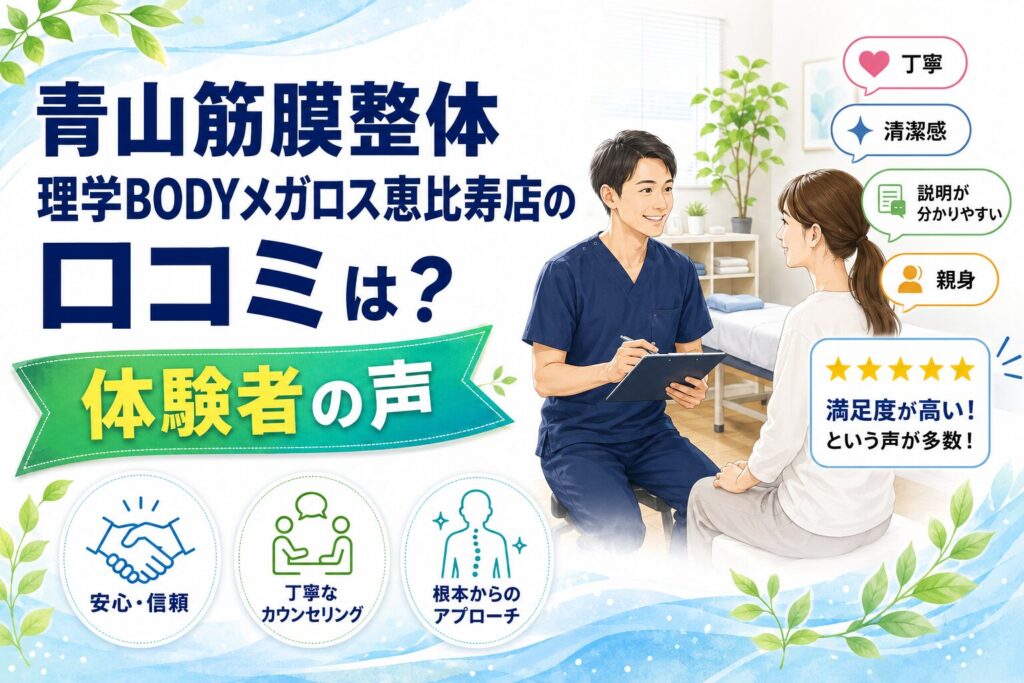 青山筋膜整体 理学BODYメガロス恵比寿店