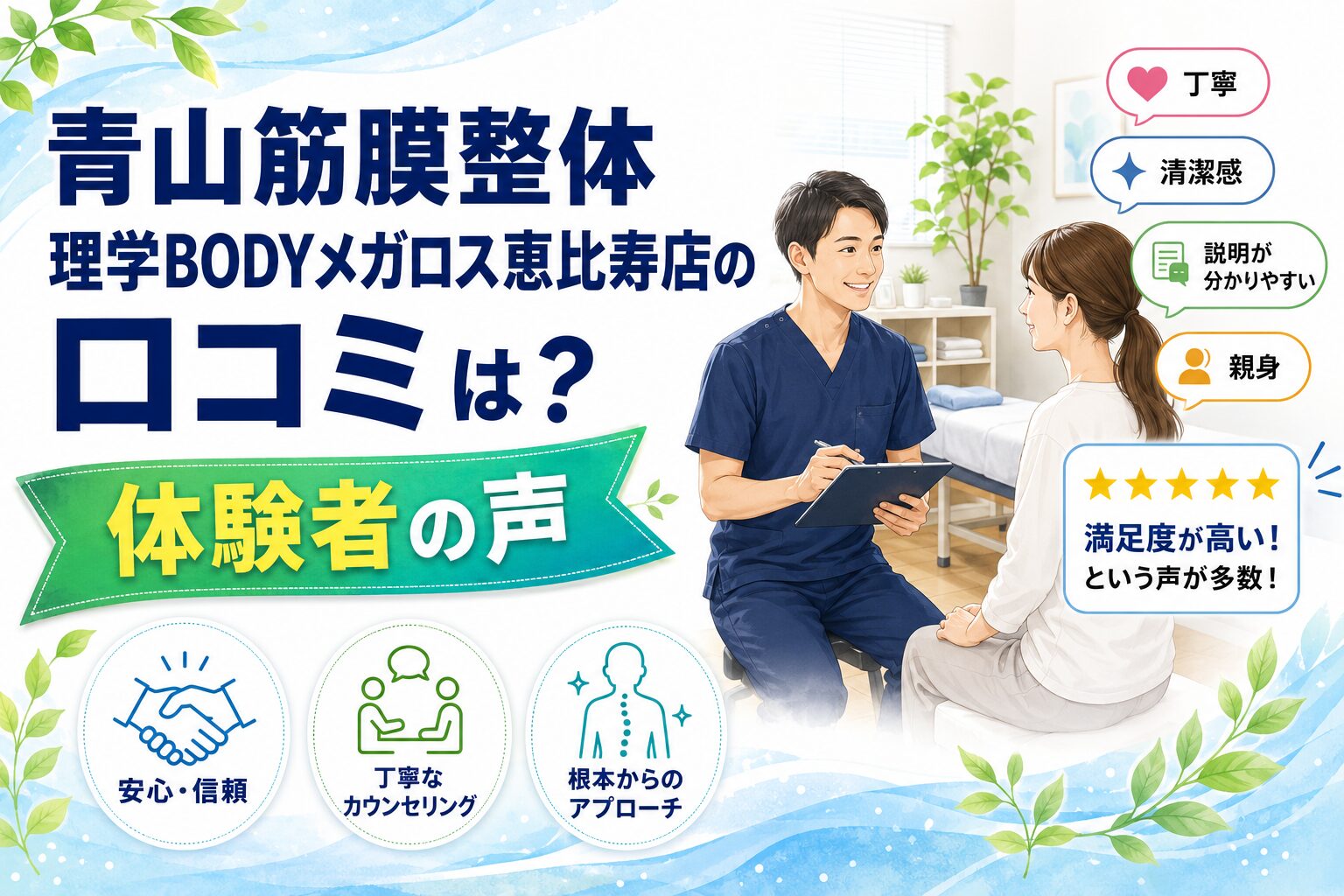 青山筋膜整体 理学BODYメガロス恵比寿店