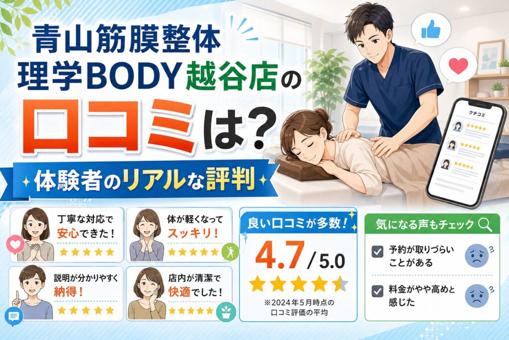 青山筋膜整体 理学BODY越谷店