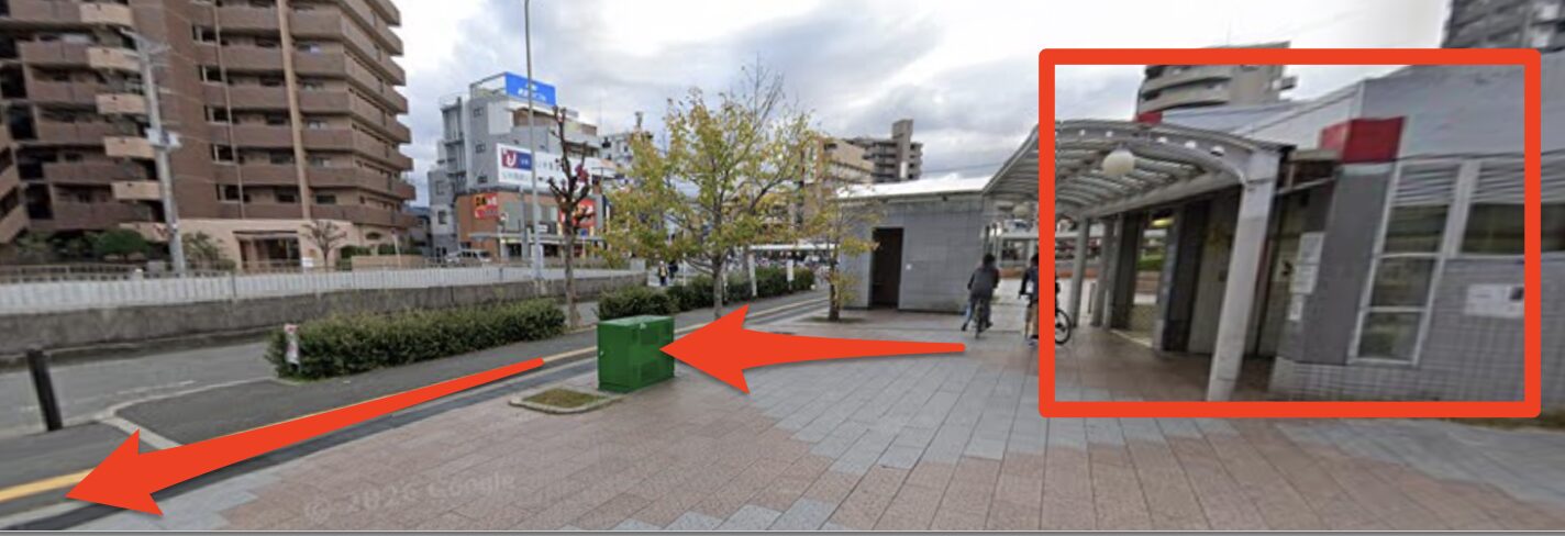 青山筋膜整体 理学BODY中百舌鳥町店に行くまでの流れ1