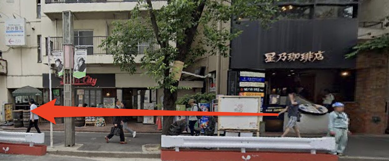 青山筋膜整体 理学BODY渋谷店に行くまでの流れ2
