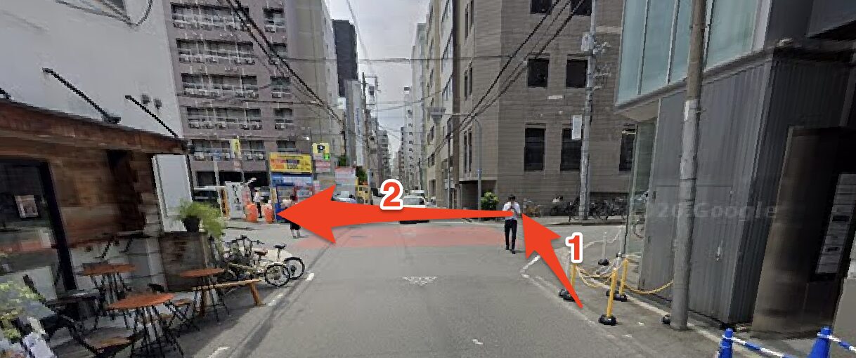 青山筋膜整体 理学BODY心斎橋店に行くまでの流れ2